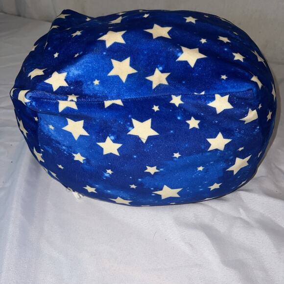 Mosh Moosh Set Stuffed Bat Vampire Animal Plush Stars And Space Print Fanged Toy - Picture 3 of 6